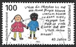Stamps Germany -  Unicef 40 aniversario 