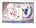 Sellos de America - Chile -  UNICEF-1ª REUNION AMERICA LATINA