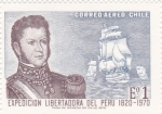 Stamps Chile -  EXPEDICIÓN LIBERTADORA DEL PERU