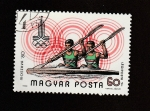Stamps Hungary -  Piraguas a dos, J.O. Moscú