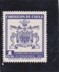 Stamps Chile -  EXPOSICION FILATELICA INTERNACIONAL