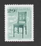 Stamps Hungary -  Silla decorada