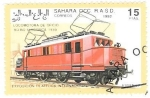 Stamps Morocco -  trenes