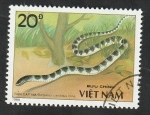 Stamps : Asia : Vietnam :  900 - Serpiente