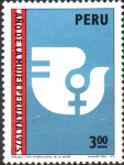 Sellos de America - Per� -  AÑO  DE  LA  MUJER  PERUANA.  EMBLEMA.