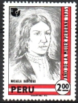 Stamps Peru -  AÑO  DE  LA  MUJER  PERUANA.  MICAELA  BASTIDAS.
