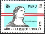 Sellos de America - Per -  AÑO  DE  LA  MUJER  PERUANA.  MARIA  PARADO  DE  BELLIDO.