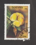 Sellos de Africa - Tanzania -  Allamanda cantharica