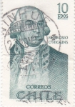 Stamps Chile -  AMBROSIO O'HIGGINS