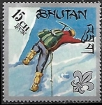 Sellos de Asia - Bhutn -  Movimiento Scout
