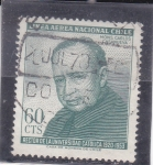 Stamps Chile -  MONS.CARLOS CASANUEVA 