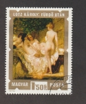 Stamps Hungary -  Después del baño