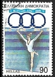 Stamps Greece -  11 th Juegos Mediterraneos de Atenas - Gimnasia