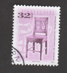 Stamps Hungary -  Silla decorada