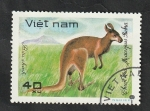Sellos de Asia - Vietnam -  310 - Animal salvaje, canguro