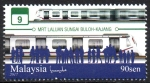 Stamps Malaysia -  TRANSPORTE  PÚBLICO  EN  RUTA