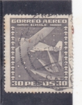 Stamps Chile -  AVION