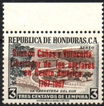 Stamps Honduras -  BICENTENARIO  DE  SIMEÓN  CAÑAS  Y  VILLACORTA.  LIBERTADOR  DE  LOS  ESCLAVOS  EN  CENTRO  AMÉRICA.