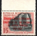 Sellos de America - Honduras -  BICENTENARIO  DE  SIMEÓN  CAÑAS  Y  VILLACORTA.  LIBERTADOR  DE  LOS  ESCLAVOS  EN  CENTRO  AMÉRICA.