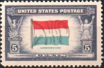 Stamps United States -  BANDERA  DE  LUXEMBURGO