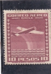 Stamps Chile -  AVIÓN