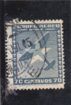 Sellos de America - Chile -  AVIÓN