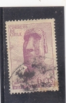Stamps Chile -  MOAI- ISLA DE PASCUA 