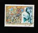 Sellos de America - Cuba -  XXV Aniv. de la primera declaración de La Habana