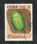 Stamps : America : Cuba :  2858 - Coleóptero