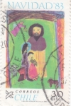 Stamps Chile -  NAVIDAD'83