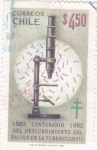 Stamps Chile -  CENTENARIO DEL DESCUBRIMIENTO DEL BACILO DE TUBERCULOSIS 