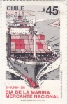 Stamps Chile -  DIA DE LA MARINA MERCANTE NACIONAL  