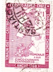 Stamps Chile -  HOMENAJE  A SUS CINCO CIUDADES CENTENARIAS