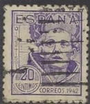 Stamps Spain -  0954_Centenaroi San Juan de la Cruz