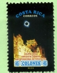 Stamps : America : Costa_Rica :  Eclipse total - Año Internacional del Espacio