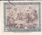 Stamps Chile -  SESQUICENTENARIO BATALLA DE RANCAGUA