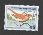 Stamps Benin -  Luscinia megarhynchos