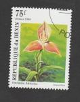Stamps Benin -  Disa uniflora