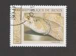 Sellos de Africa - Benin -  Crotalus atrox