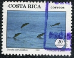 Stamps : America : Costa_Rica :  Protec. al Delfin