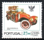 Stamps Portugal -  HOMENAJE  AL  BOMBERO  PORTUGUÉS.  PRIMEROS  AUXILIOS,  RENAULT  1916.
