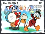Stamps : Africa : Gambia :  REGALOS  DE  NAVIDAD  PARA  LOS  NECESITADOS