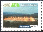 Stamps Honduras -  60th  ANIVERSARIO  DE  LA  E.N.E.E.  SUBESTACIÓN  AMARATECA.