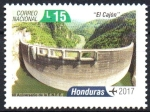 Stamps Honduras -  60th  ANIVERSARIO  DE  LA  E.N.E.E.  REPRESA  FRANCISCO  MORAZÁN (EL  CAJÓN).