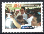 Stamps Honduras -  60th  ANIVERSARIO  DE  LA  E.N.E.E.  ELECTRIFICACIÓN  SOCIAL.