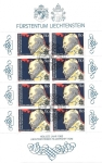 Stamps Liechtenstein -  Juan Pablo II