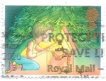 Stamps United Kingdom -  navidad