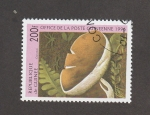 Stamps Guinea -  Castaño