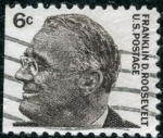 Stamps : America : United_States :  Roosevelt