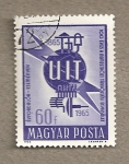 Stamps Hungary -  Equipo viejo y nuevo de comunicaciones